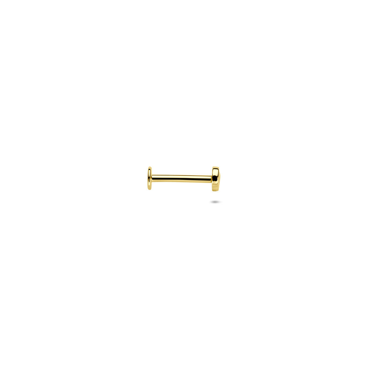 Fantasy Collection Flat back piercing infinity 2,5 mm 14K geelgoud