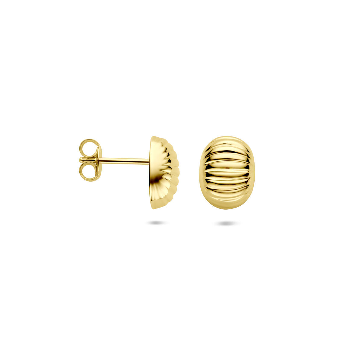 14K geelgouden oorknoppen 10 mm - 4034739 - PansiteNederland.nl