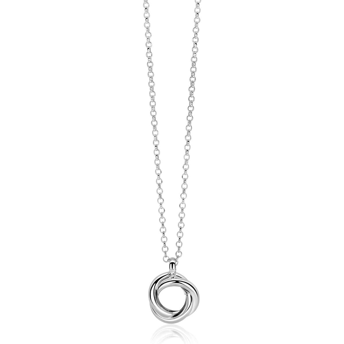 ZINZI Zilveren Ketting ZIC2890