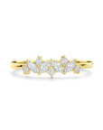 14K Geelgouden ring zirkonia 4034284