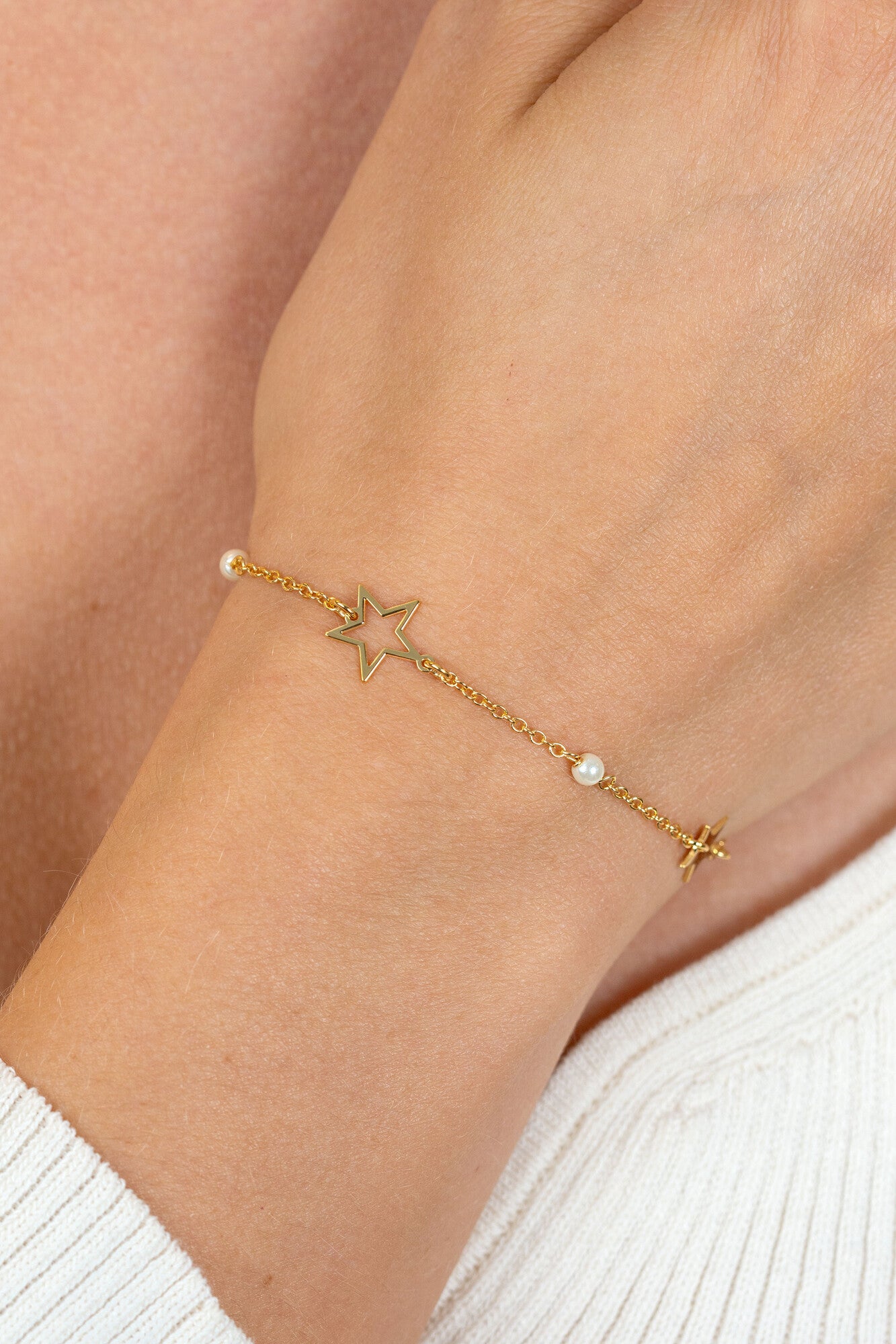 ZINZI Verguld Zilveren Armband 17-20 cm - ZIA2780