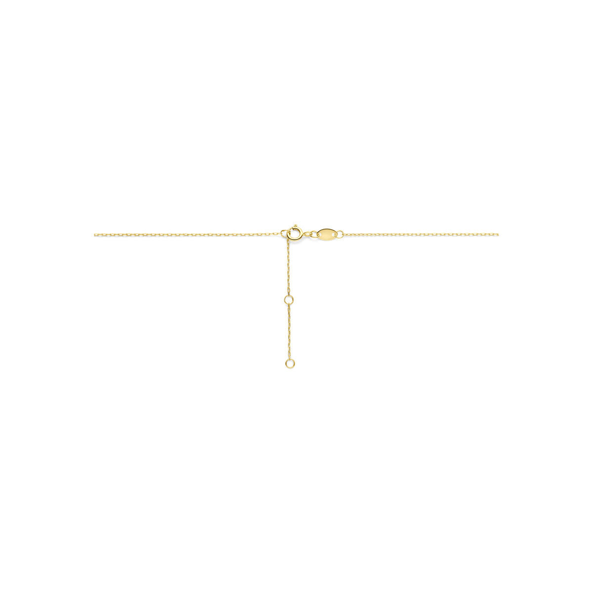 Y-collier parels 9K geelgoud 41 - 43 - 45 cm