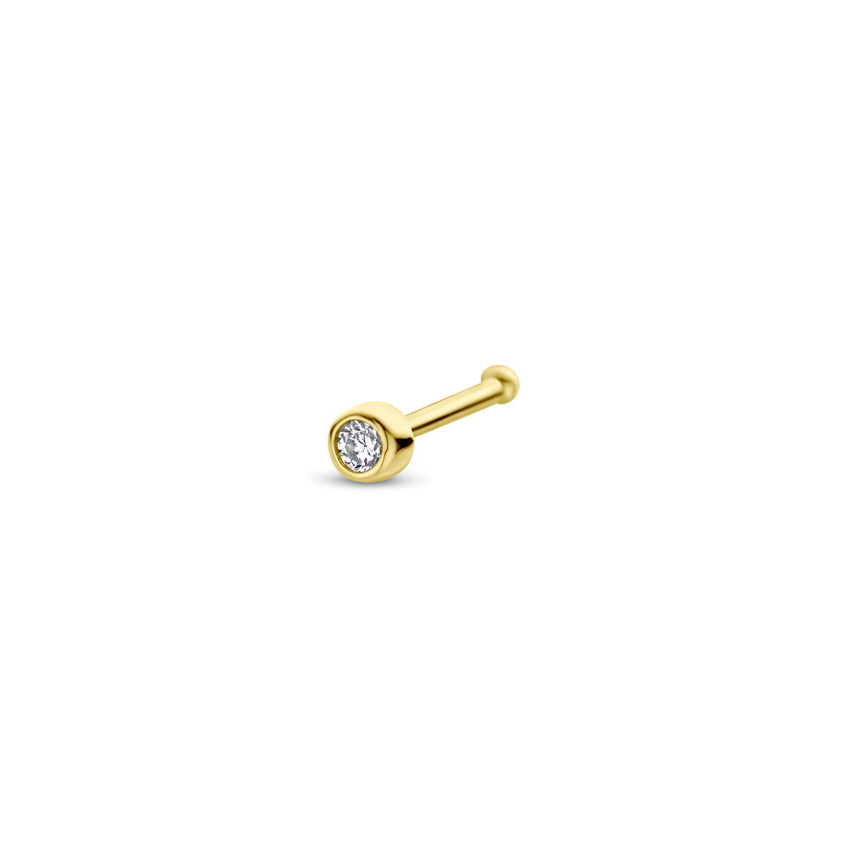 Fantasy Collection 14K Geelgouden Piercing met Zirkonia 4027858