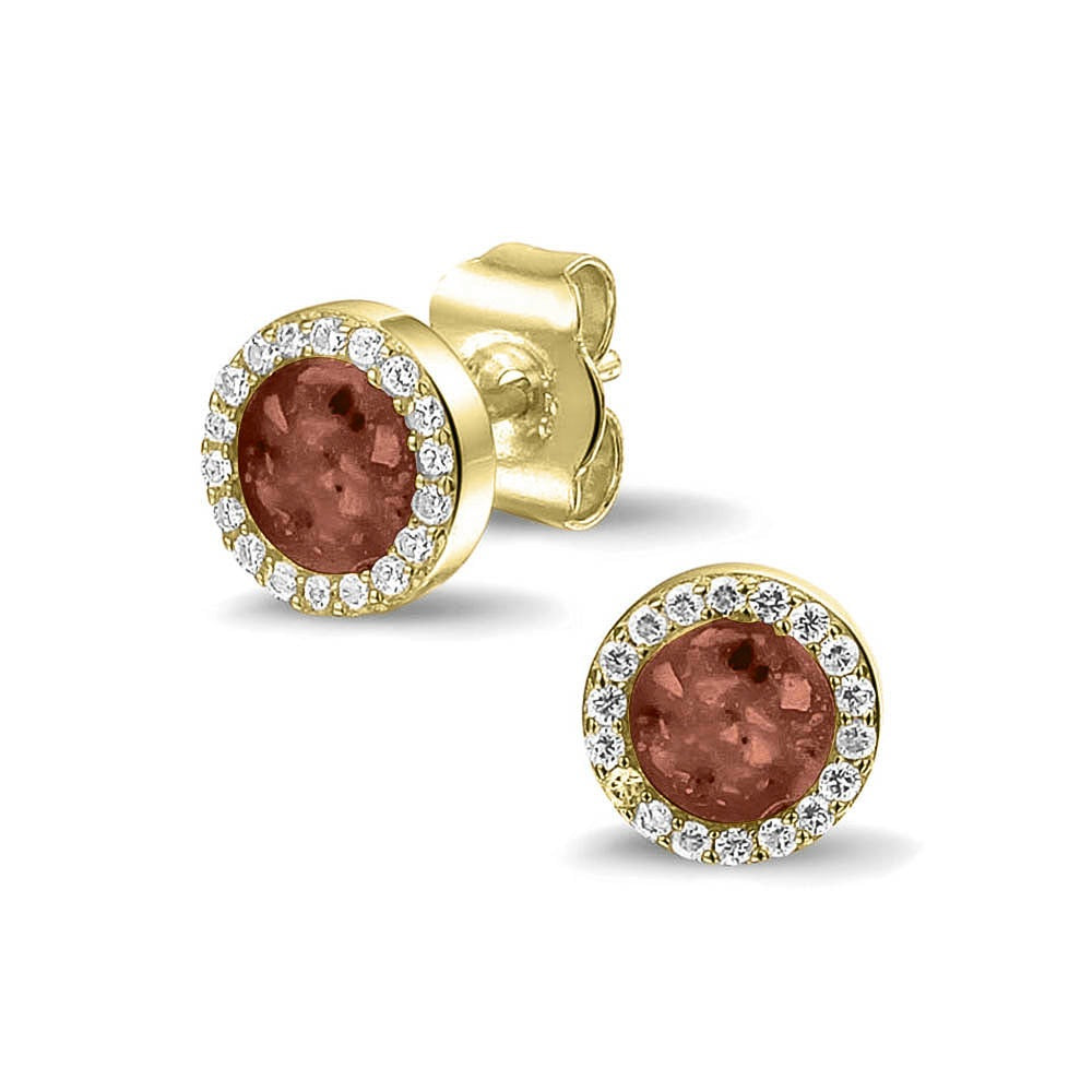 See You Gouden oorknoppen met steen voor as – 302 – afbeelding 7