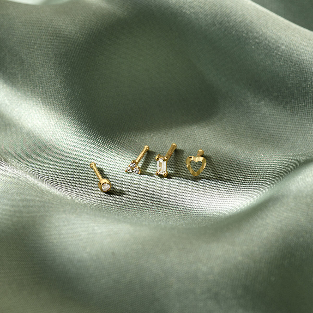 Fantasy Collection 14K Geelgouden Piercing met Zirkonia 40.27862
