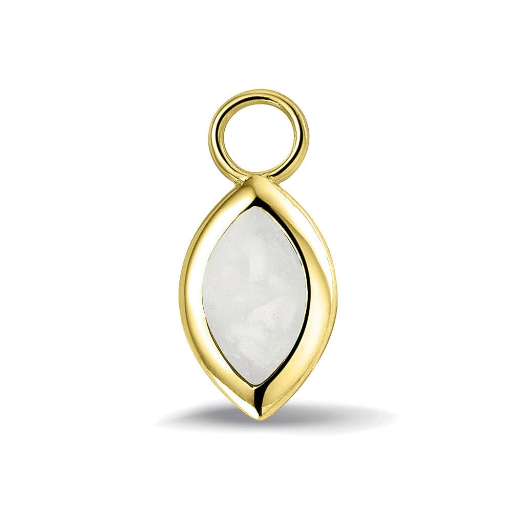 See You Gouden marquise oorhangers effen voor as – 310 – afbeelding 6
