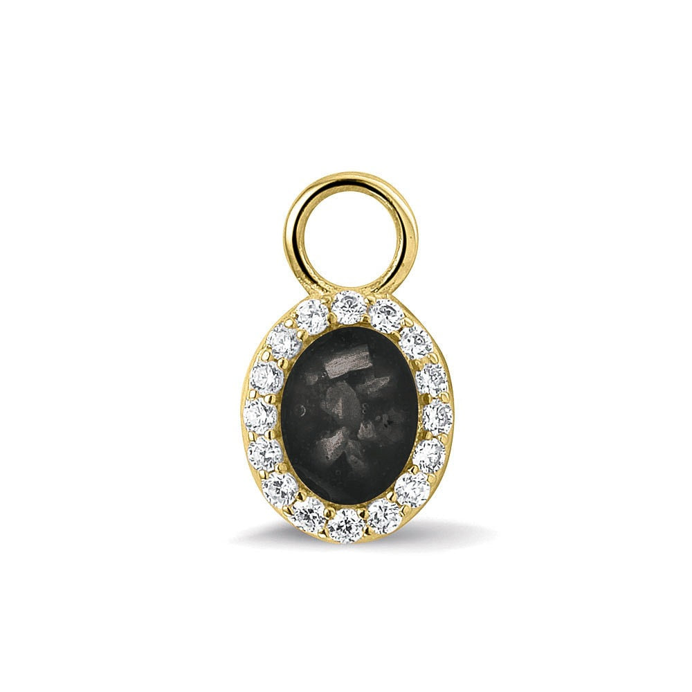 See You Gouden ovale oorhangers met steen – 312 – afbeelding 5