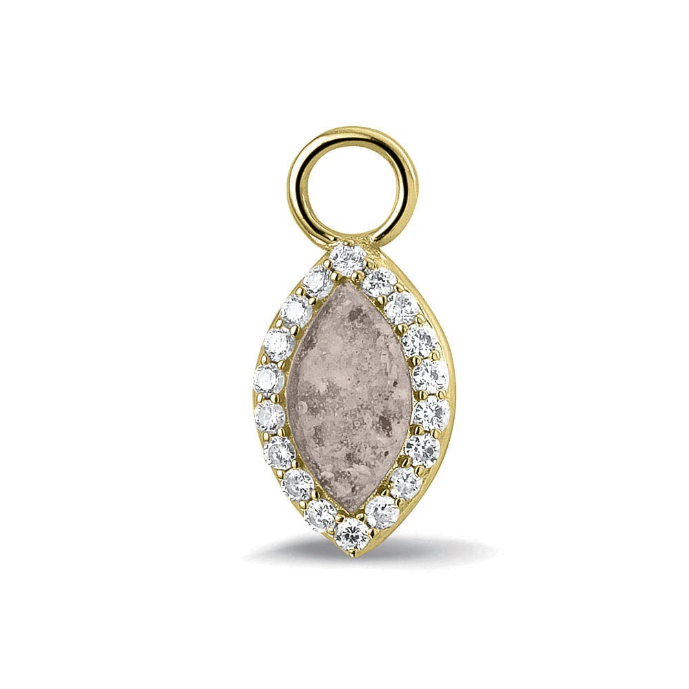 See You Gouden marquise oorhangers met steen – 313 – afbeelding 3