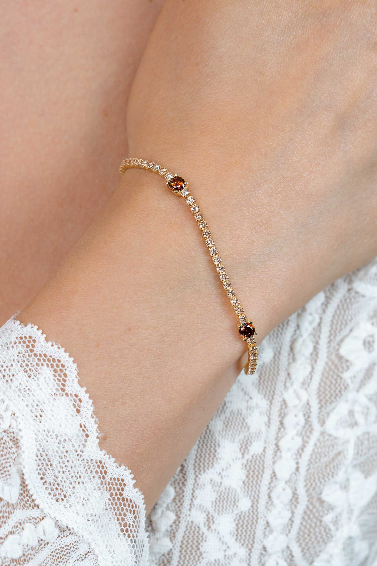 ZINZI Verguld Zilveren Armband ZIA2894C
