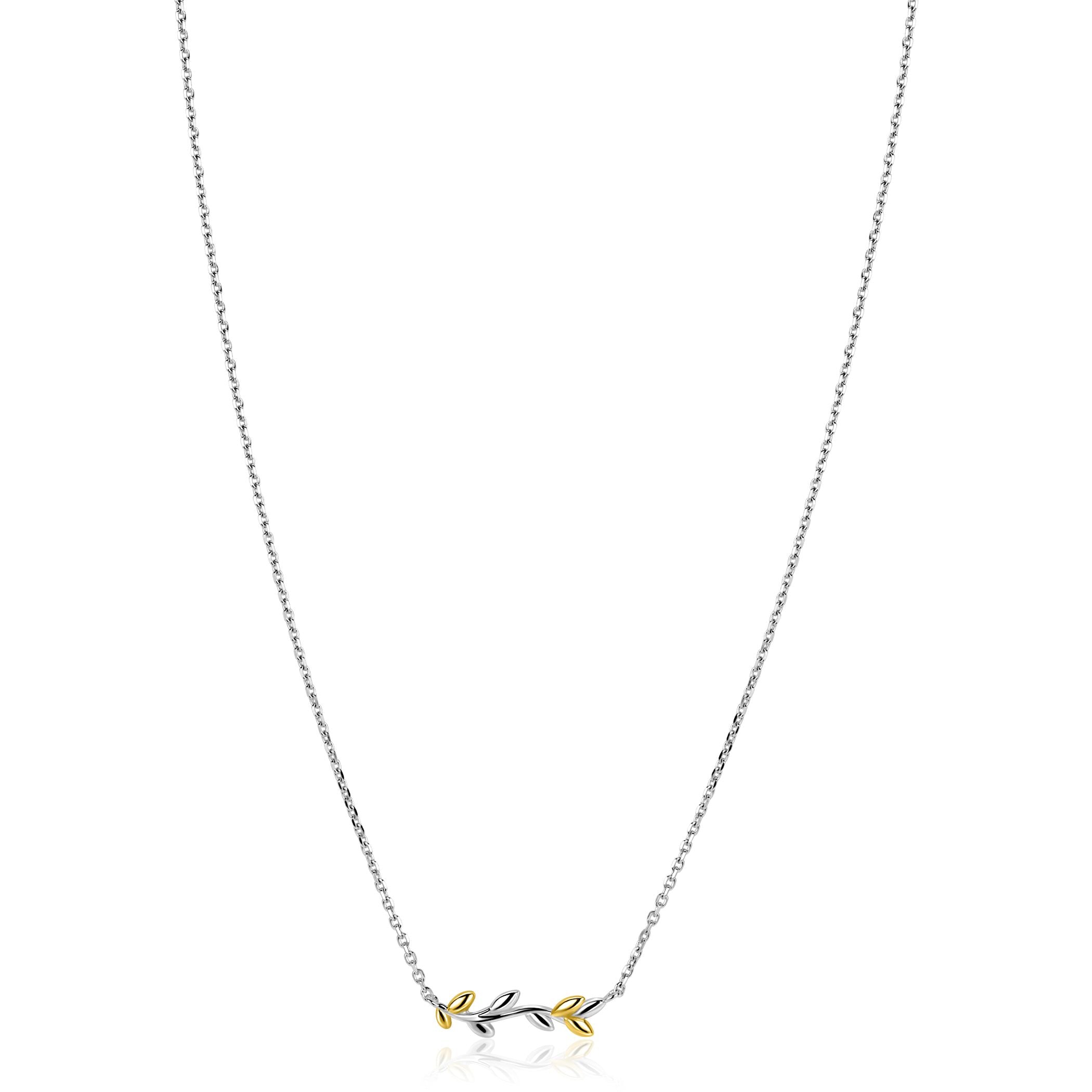 ZINZI Zilveren Ketting 42-44 cm - ZIC2740