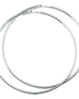 Zilver Oorringen 2,0 MM Ronde Buis 1001455 - PansiteNederland.nl