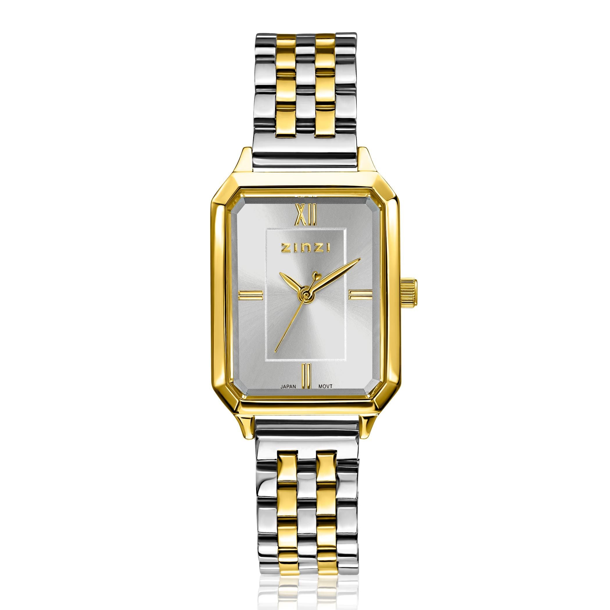 ZINZI Horloge 30mm bicolor goudkleurig - ZIW2533