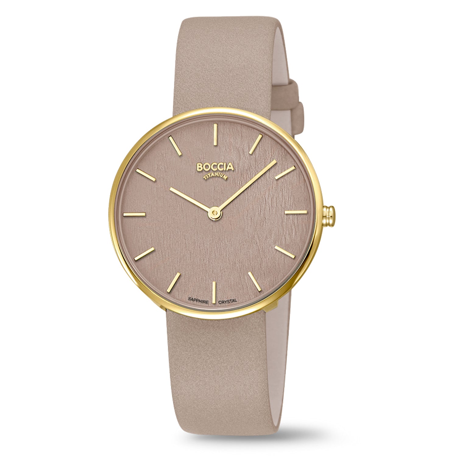 Boccia Titanium 3387-01 Dames Horloge 35mm