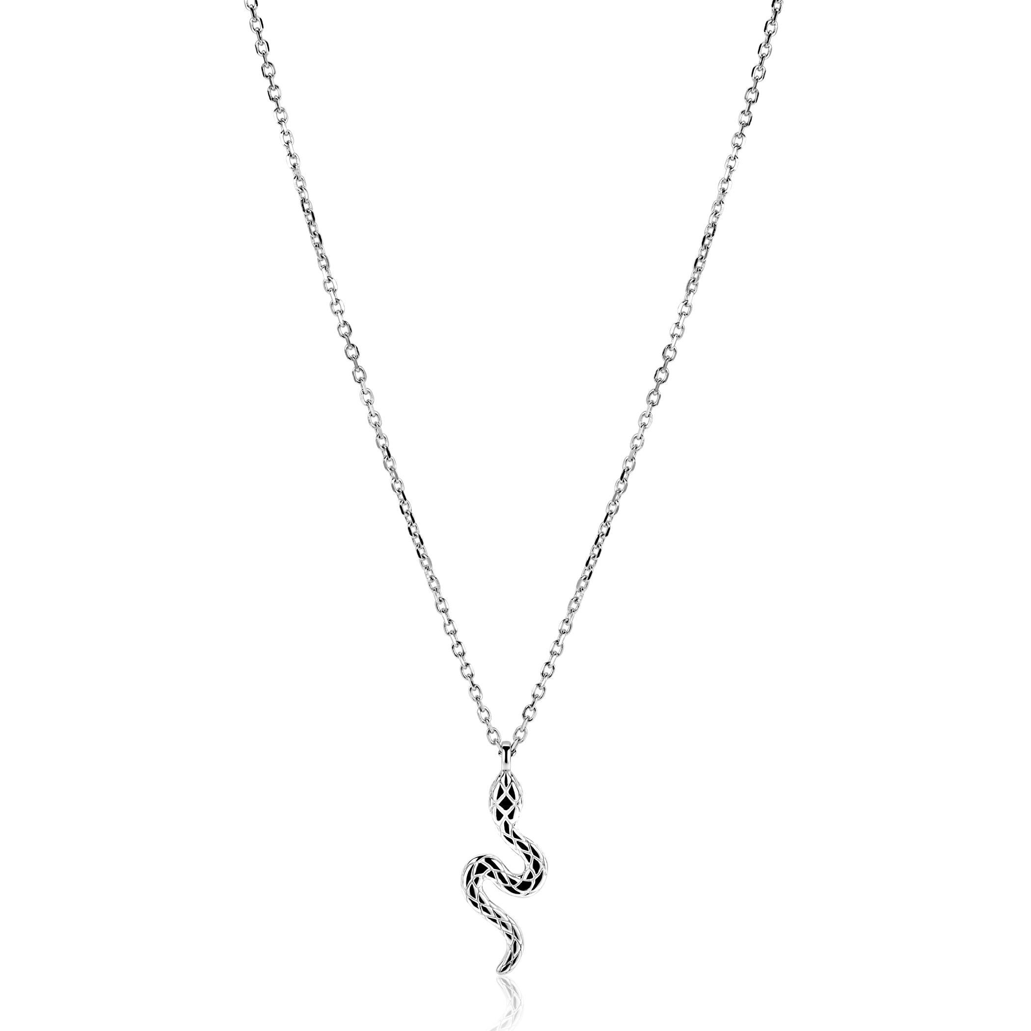 ZINZI Zilveren Ketting 42-45 cm - ZIC2721