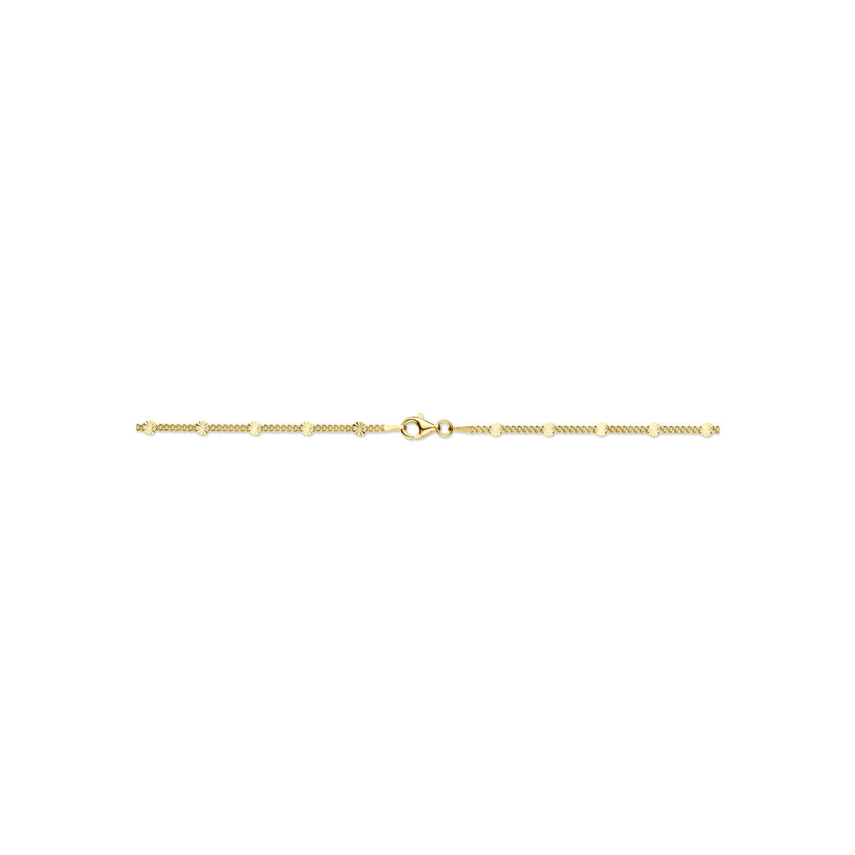 Fantasy Collection Y-collier 42,5 cm 3 micron zilver verguld (geel)