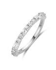 Zilveren Gerhodineerde Ring Zirkonia 1341525 - PansiteNederland.nl