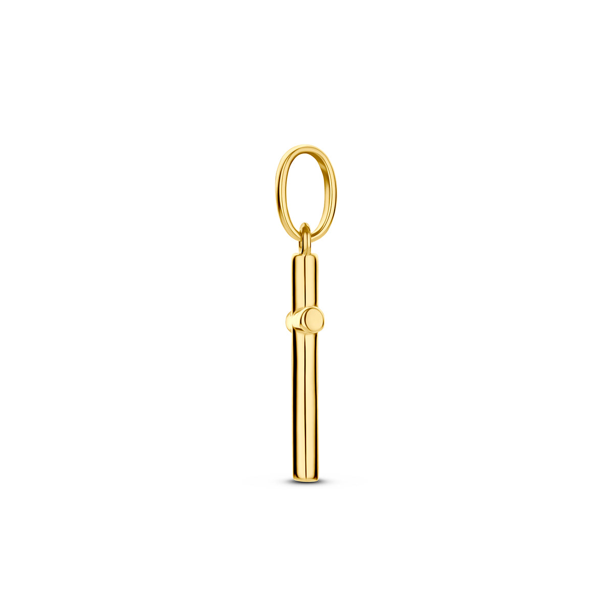 Hanger kruis 9K geelgoud 14,5 mm 8.5 mm