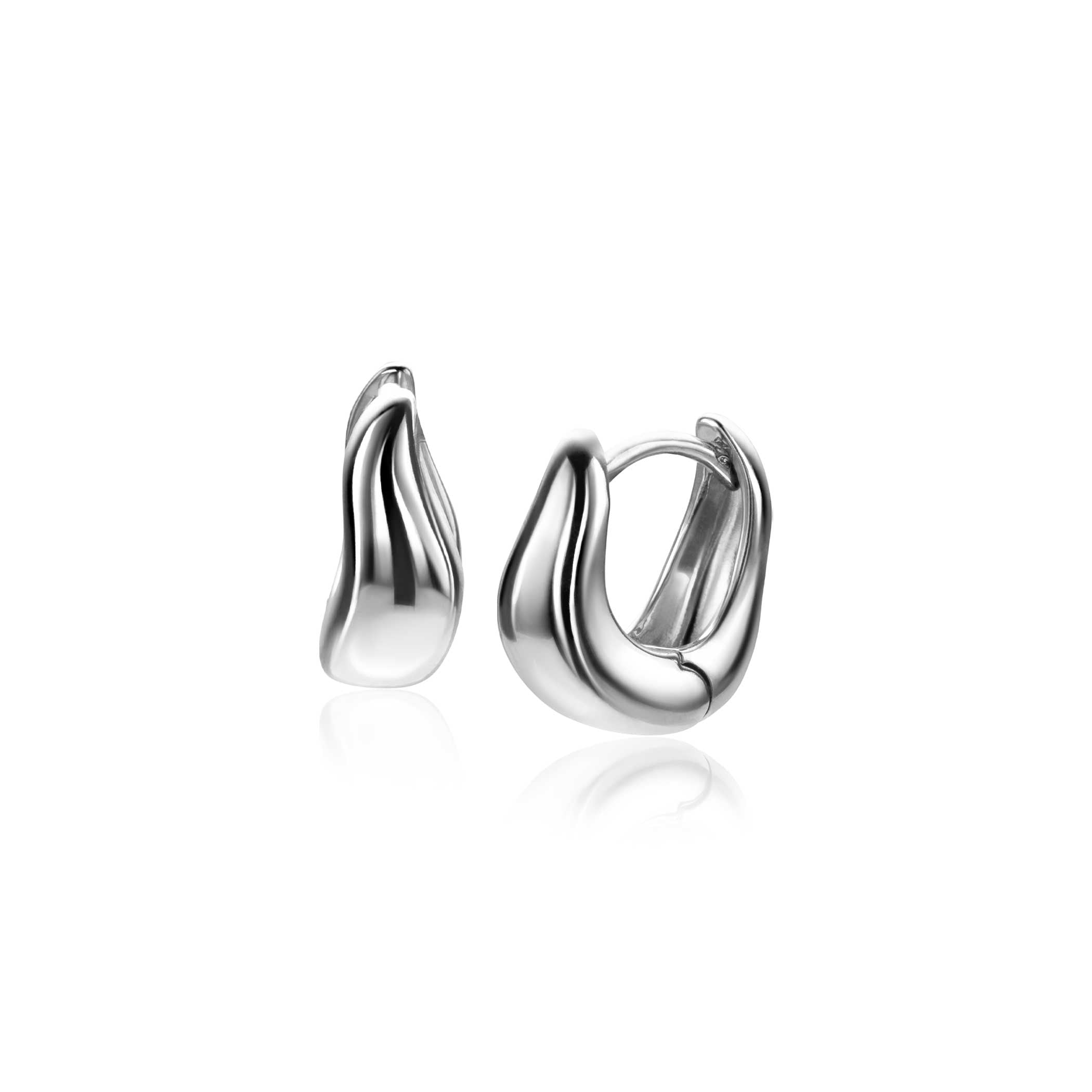 ZINZI Zilveren Oorbellen 13mm - ZIO2608