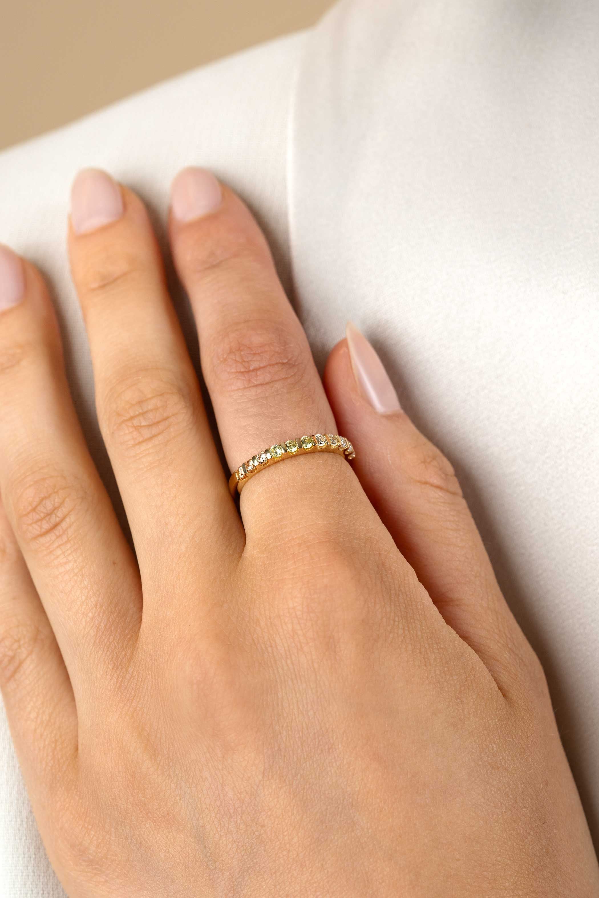 ZINZI Verguld Zilveren Ring met Zirkonia - ZIR2612