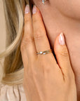 ZINZI gold plated zilveren multi-look ring met een peervormige en ovale witte zirkonia ZIR2689Y - PansiteNederland.nl