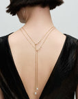 Pandora ESSENCE Behandelde Gecultiveerde Zoetwaterparel Ketting met Hanger - 363259C01
