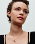 Pandora ESSENCE Organisch Gevormde Ketting met Hartvormige Hanger - 363272C00 - PansiteNederland.nl