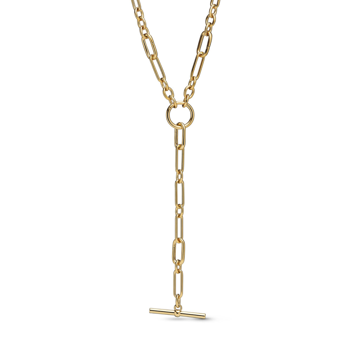 Pandora Y-vormige Schakelketting goudverguld
