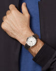 Boccia herenhorloge Titanium Leer Zwart 39mm 3669-01 - PansiteNederland.nl