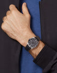 Boccia herenhorloge Titanium Leer Zwart 39mm 3669-02 - PansiteNederland.nl