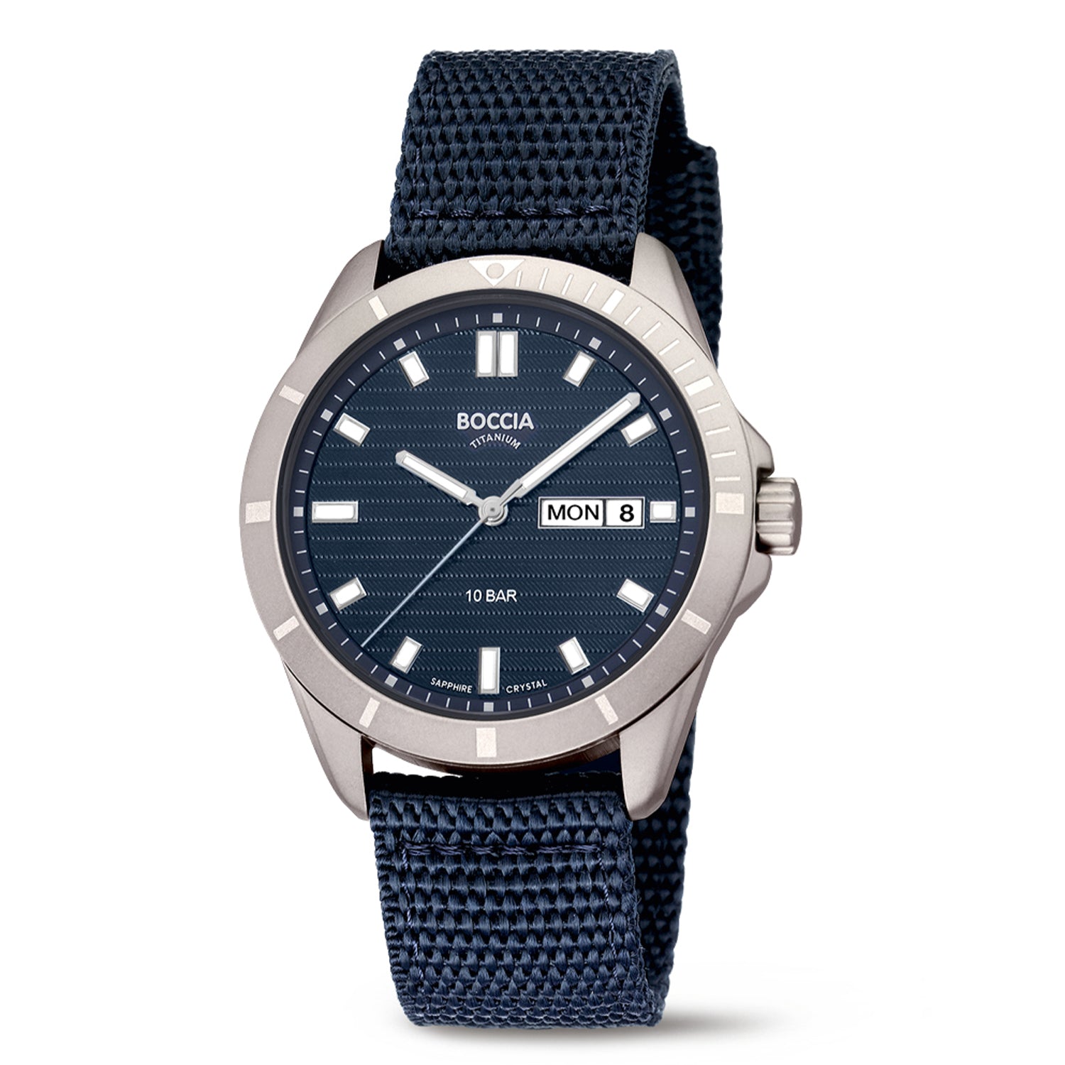 Boccia Titanium 3685-01 Heren Horloge 40mm
