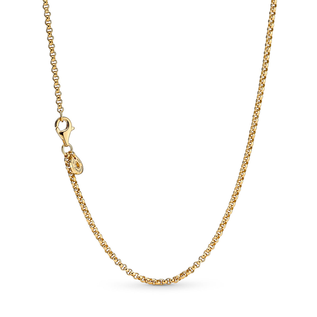 Pandora Rolo Schakelketting goudverguld
