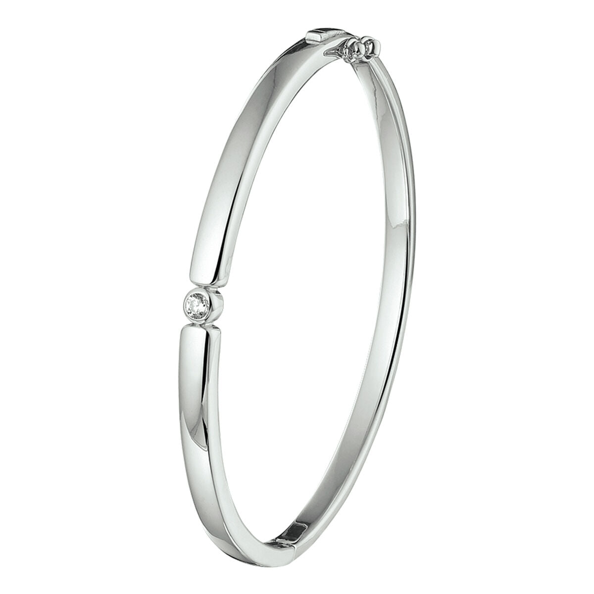 Fantasy Collection Gerhodineerd Zilveren Armband met Zirkonia 1329319