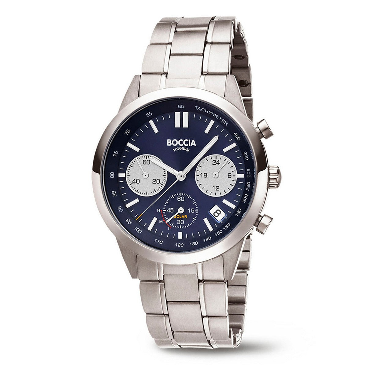 Boccia herenhorloge Titanium Solar Chrono 40mm 3737-02 - PansiteNederland.nl