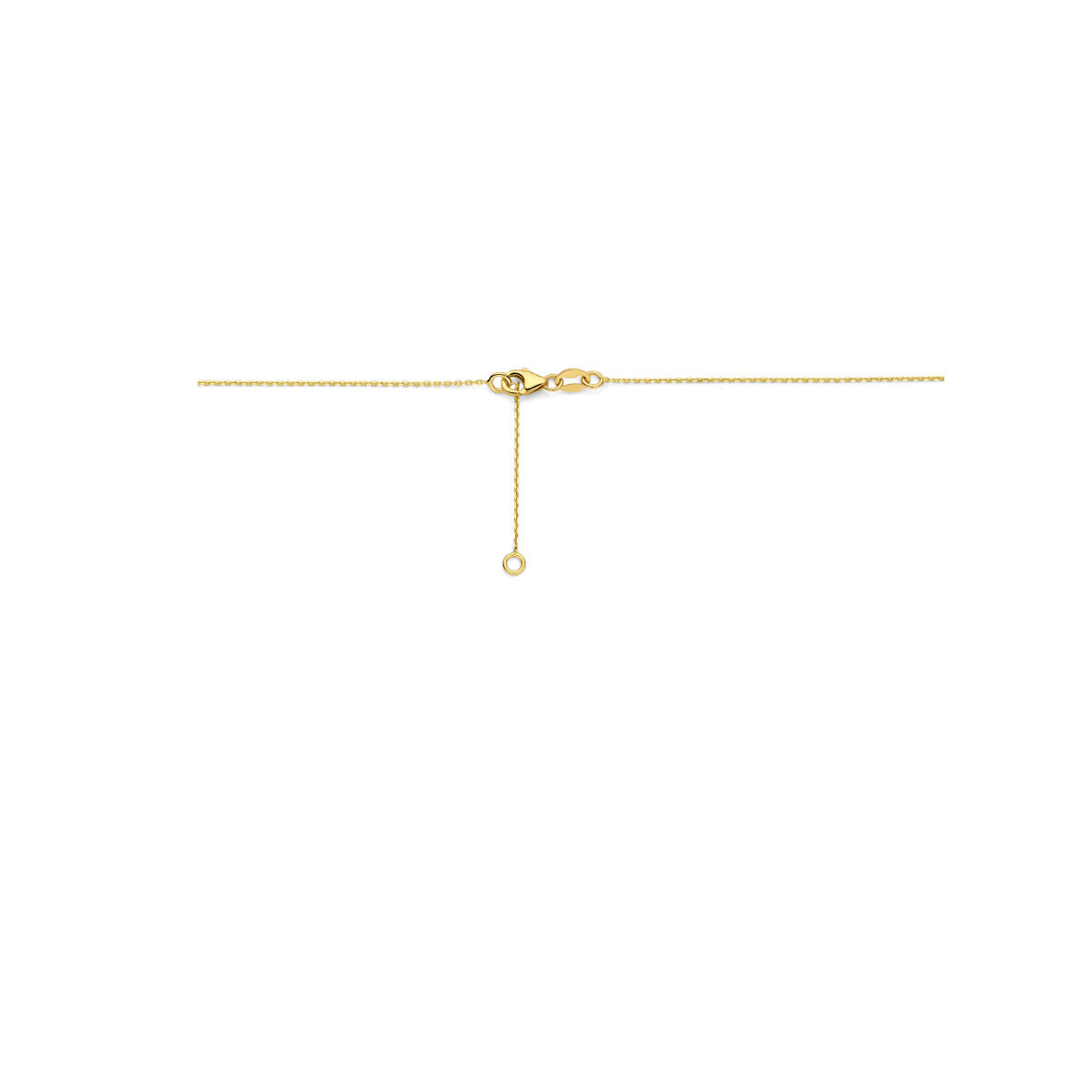 Collier bolletjes 14K geelgoud 42 - 45 cm 4036574