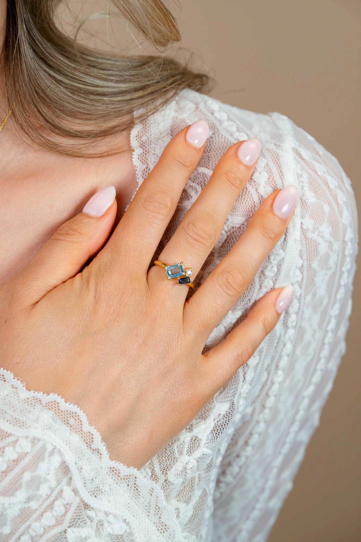 ZINZI Verguld Zilveren Ring ZIR2897