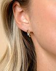 Zinzi 12mm zilveren multi-look oorstekers met peervormige en ovale witte zirkonia's ZIO2689 - PansiteNederland.nl
