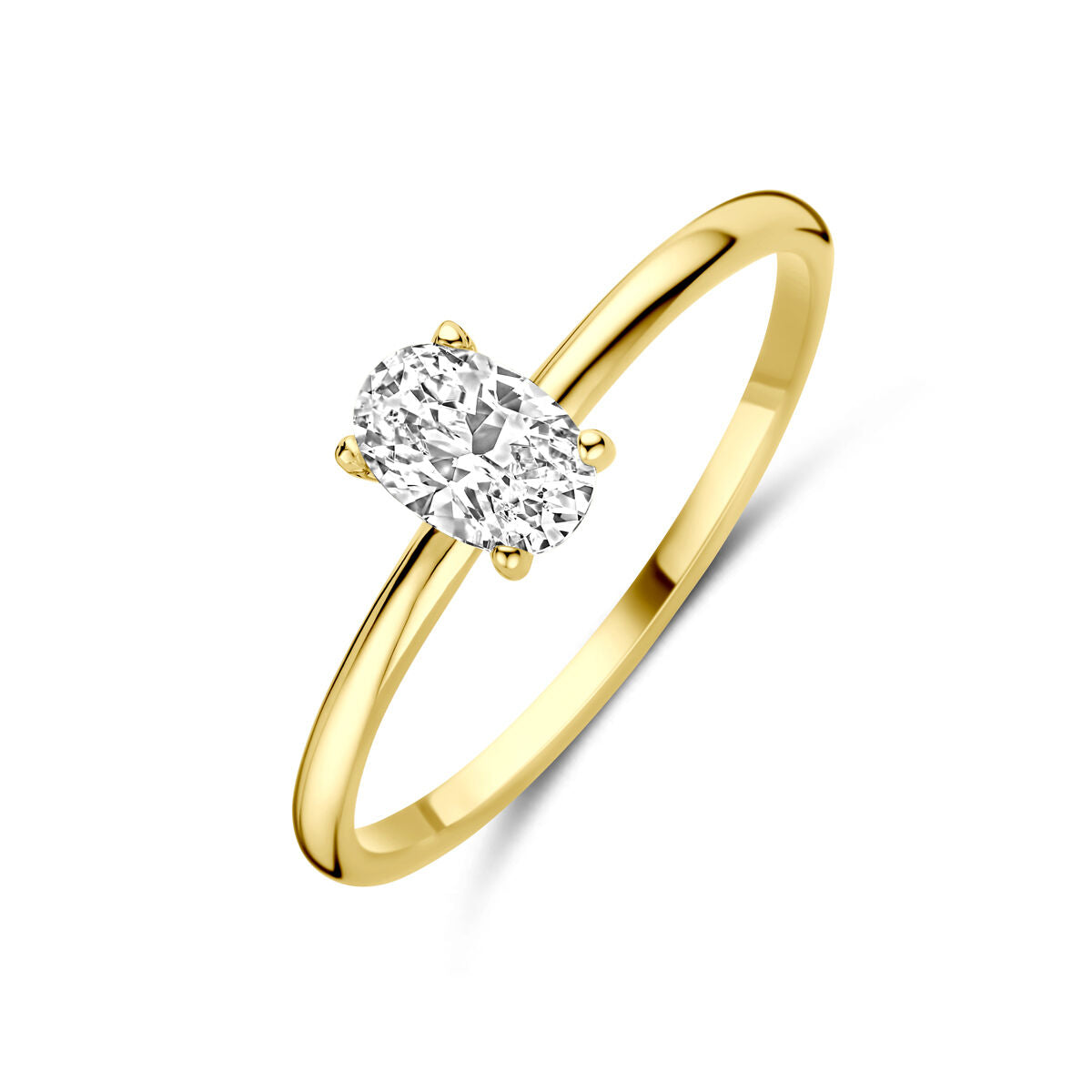 Fantasy Collection Ring zirkonia 14K geelgoud