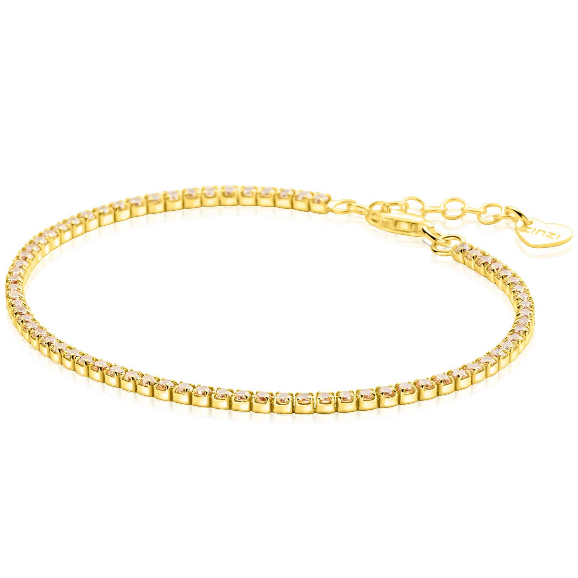 ZINZI Verguld Zilveren Armband ZIA2892C - ZIA2892C