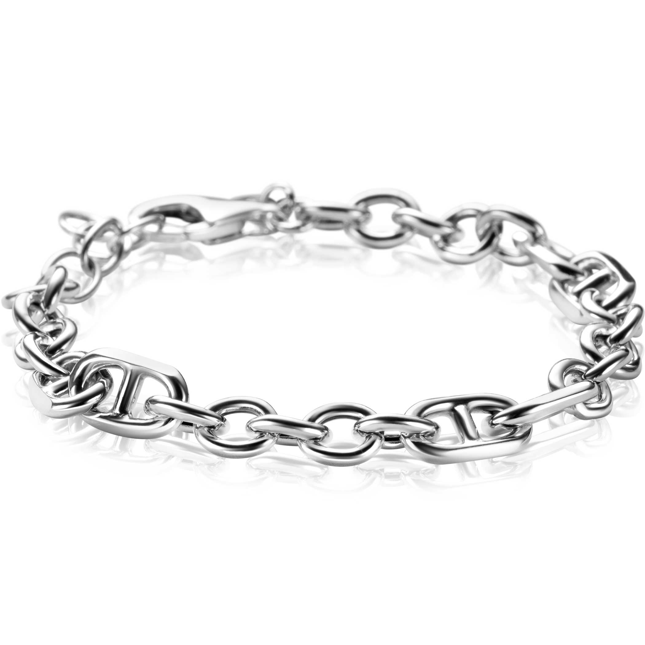 ZINZI Zilveren Armband 17-20cm - ZIA2580