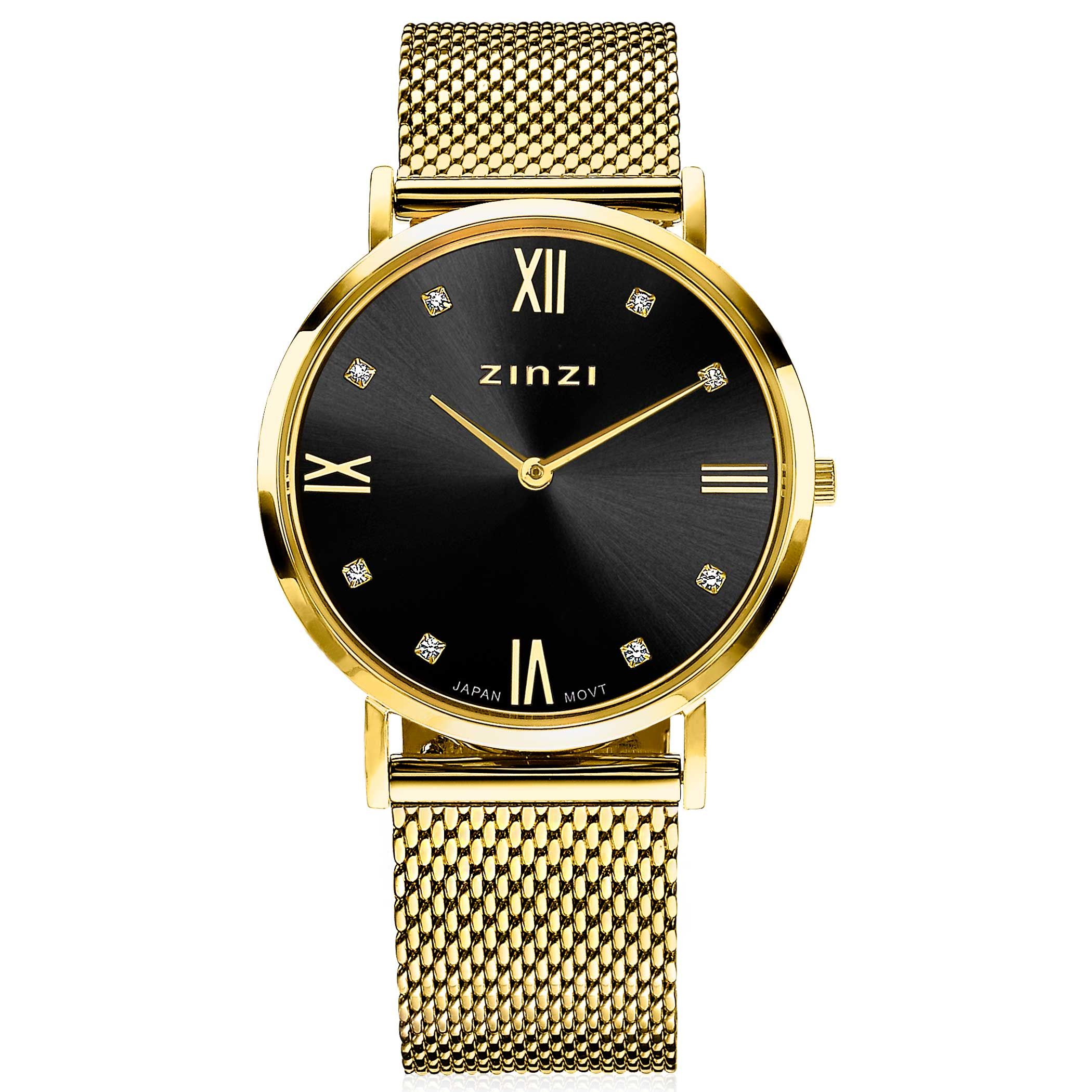 ZINZI Roman Gold horloge ZIW543M + gratis armband t.w.v. 29,95