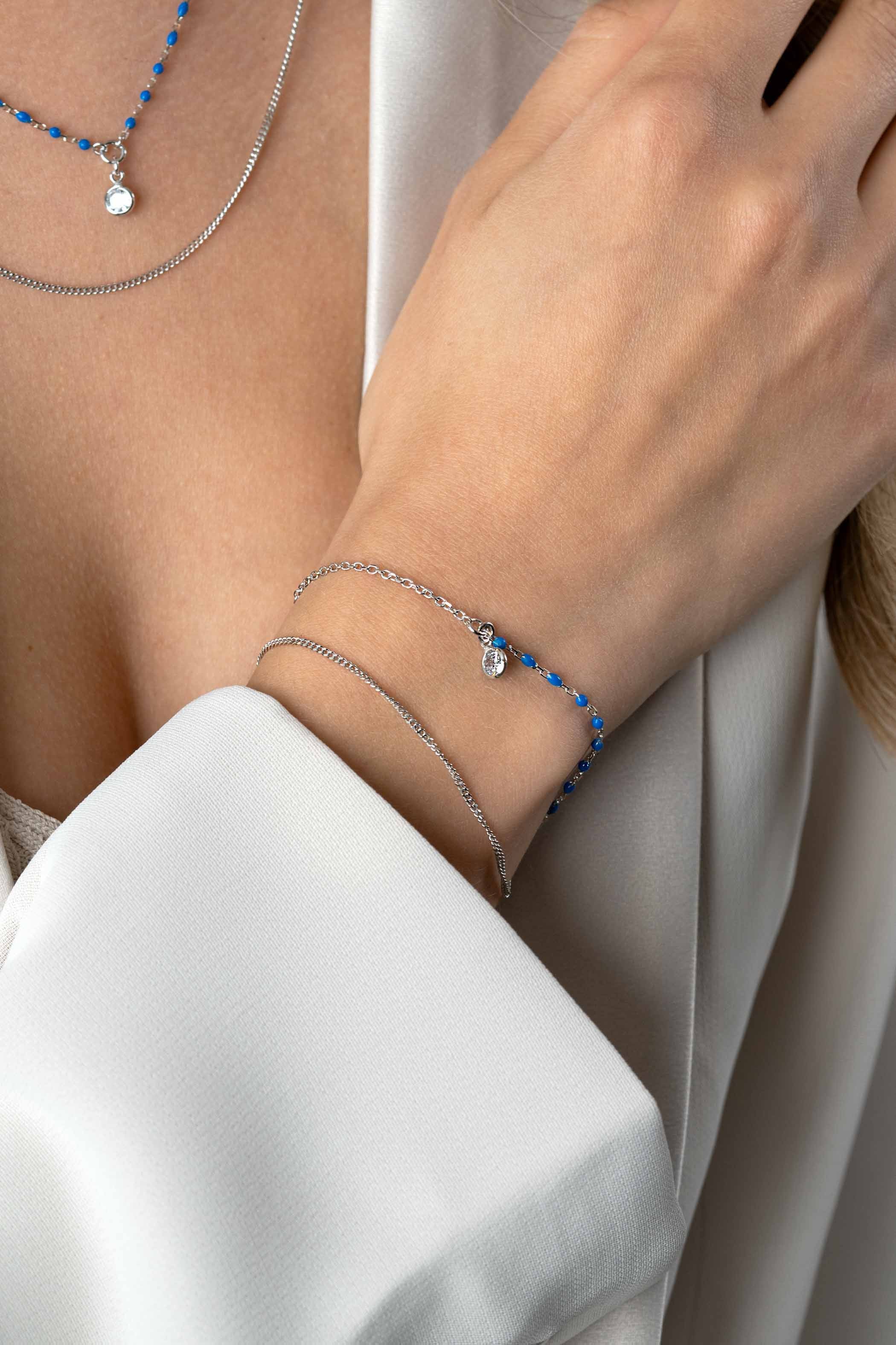 ZINZI Zilveren Armband 16,5 - 19,5 cm - ZIA2529