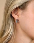 ZINZI zilveren multi-look oorringen met 3 rijen, bezet met witte zirkonia's 9mm breed met luxe klapsluiting 16mm ZIO2645 - PansiteNederland.nl