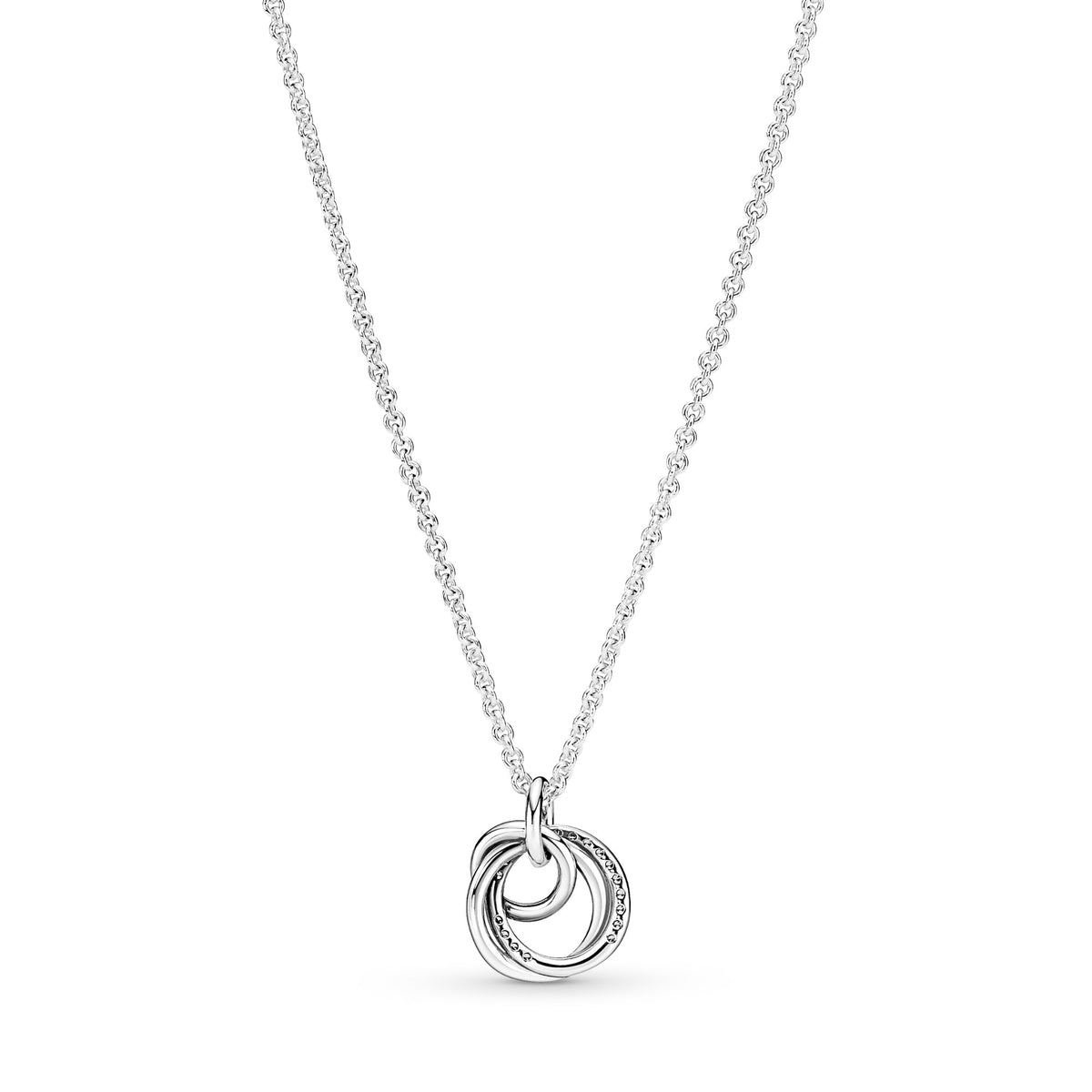 Pandora Familie Altijd Omarmd Ketting met Hanger zilver 391455C01