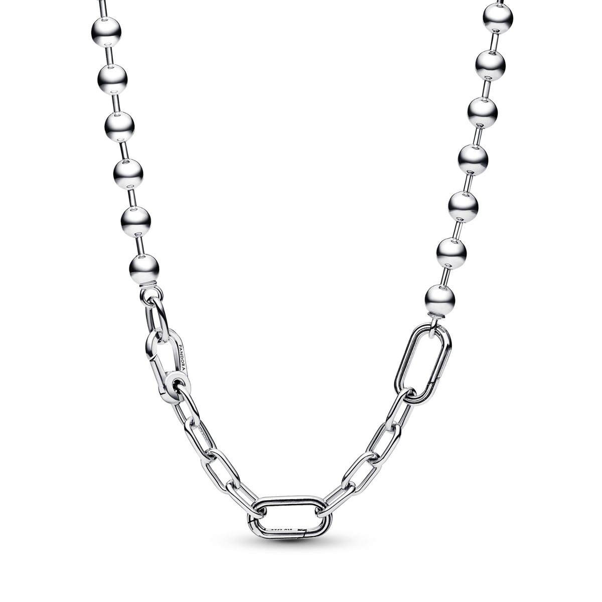 Pandora ME Metalen Kralen Schakelketting zilver