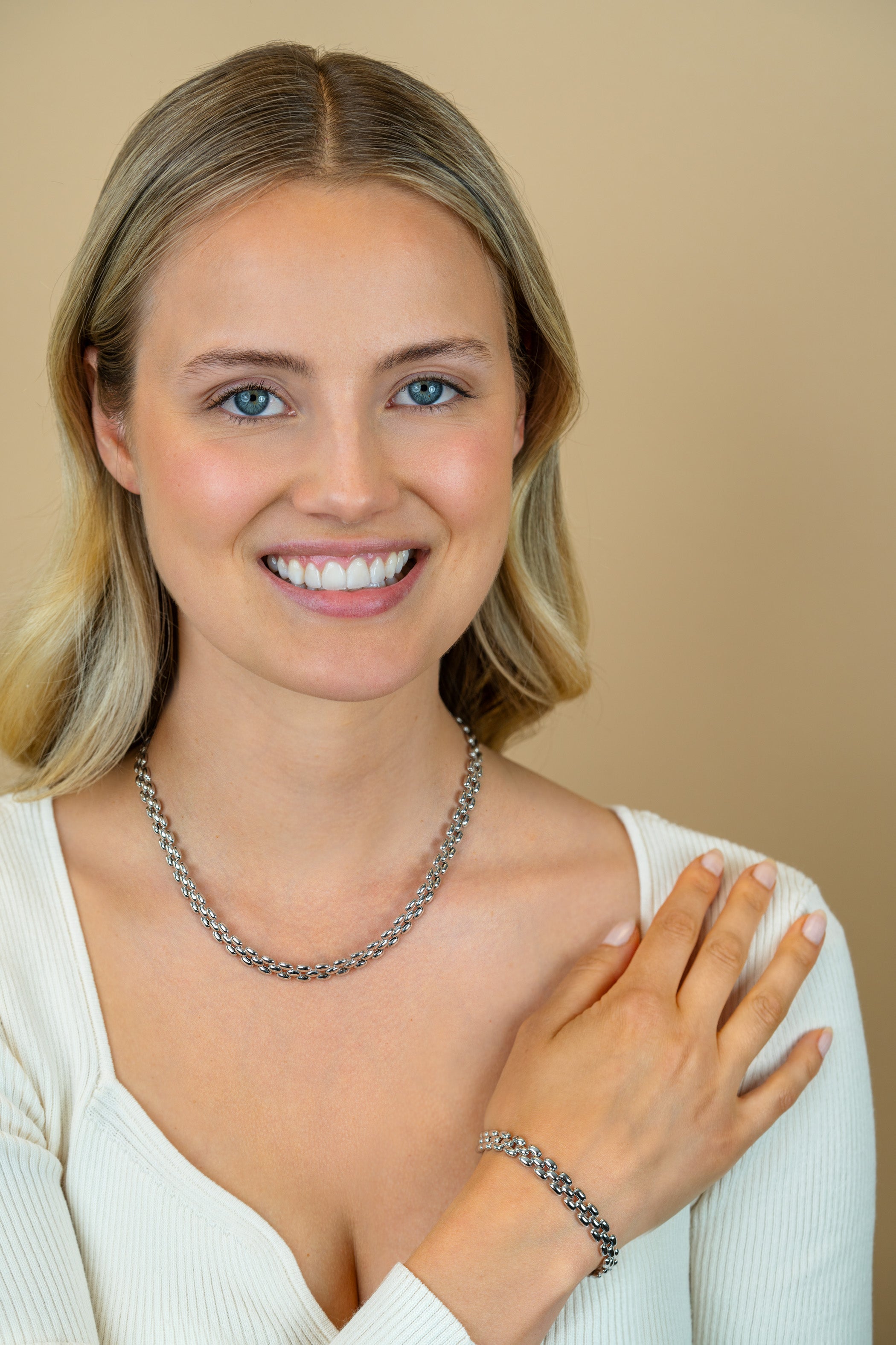 ZINZI Zilveren Armband 18,5 cm - ZIA2764