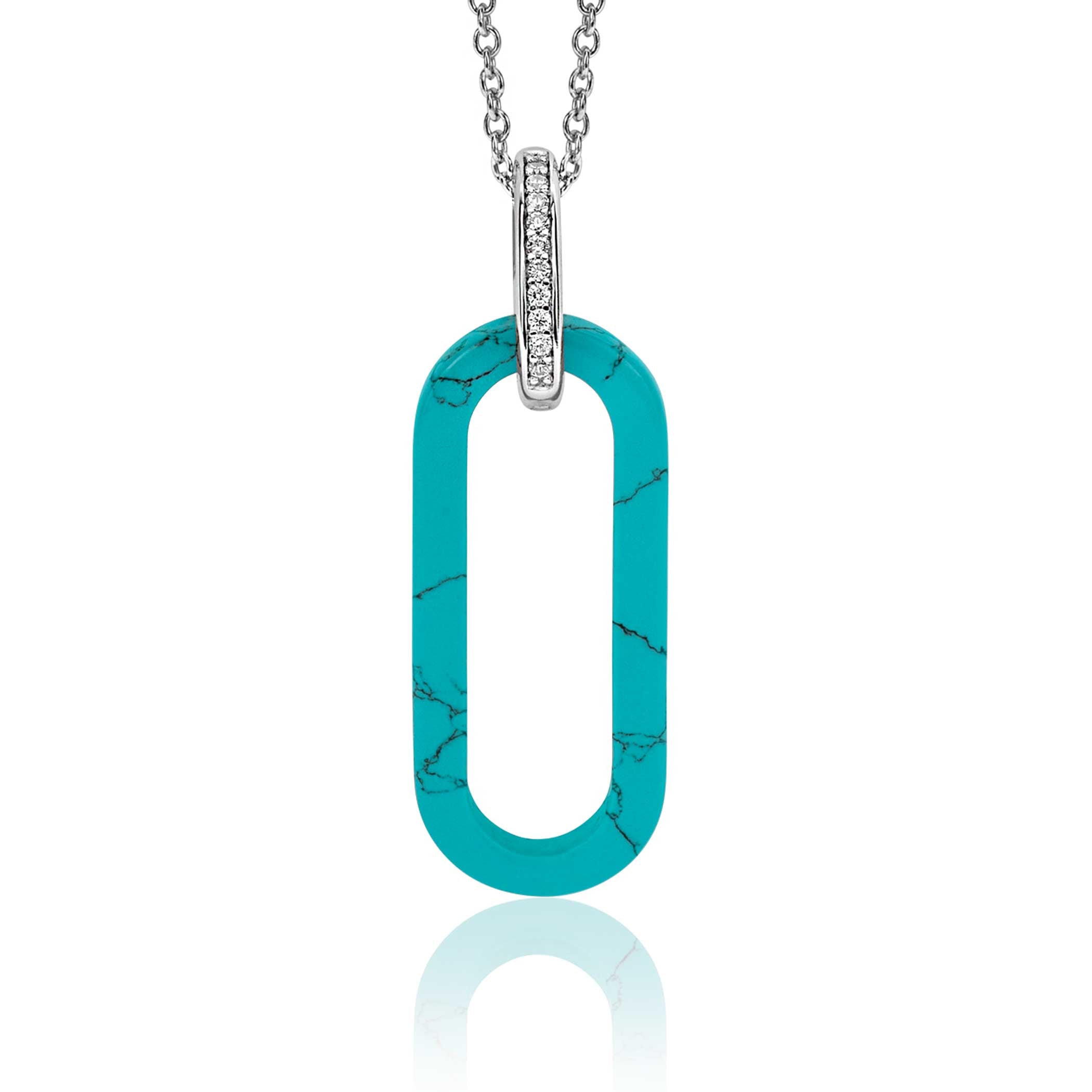 ZINZI Zilveren Hanger 38mm - ZIH2456T
