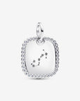 Pandora Hanger graveerbaar vierkant plaatje 394009C01