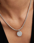 Pandora Graveerbare hanger met in het laboratorium gekweekte diamant 394012C01