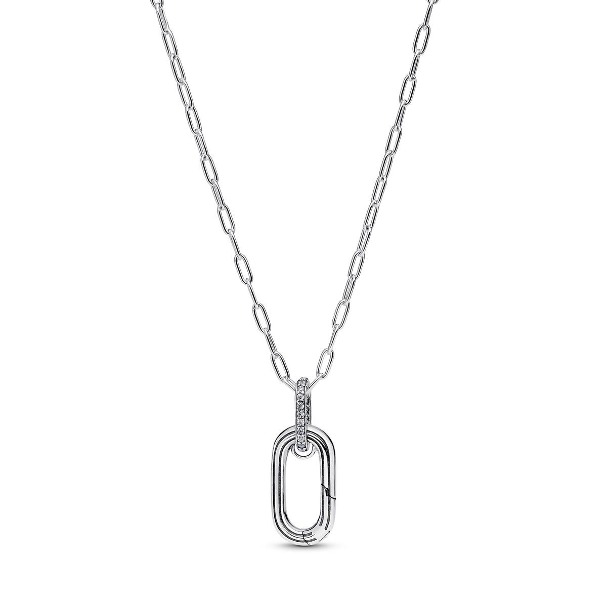 Pandora Halsketting met te openen schakels voor hangers zilver 394086C01