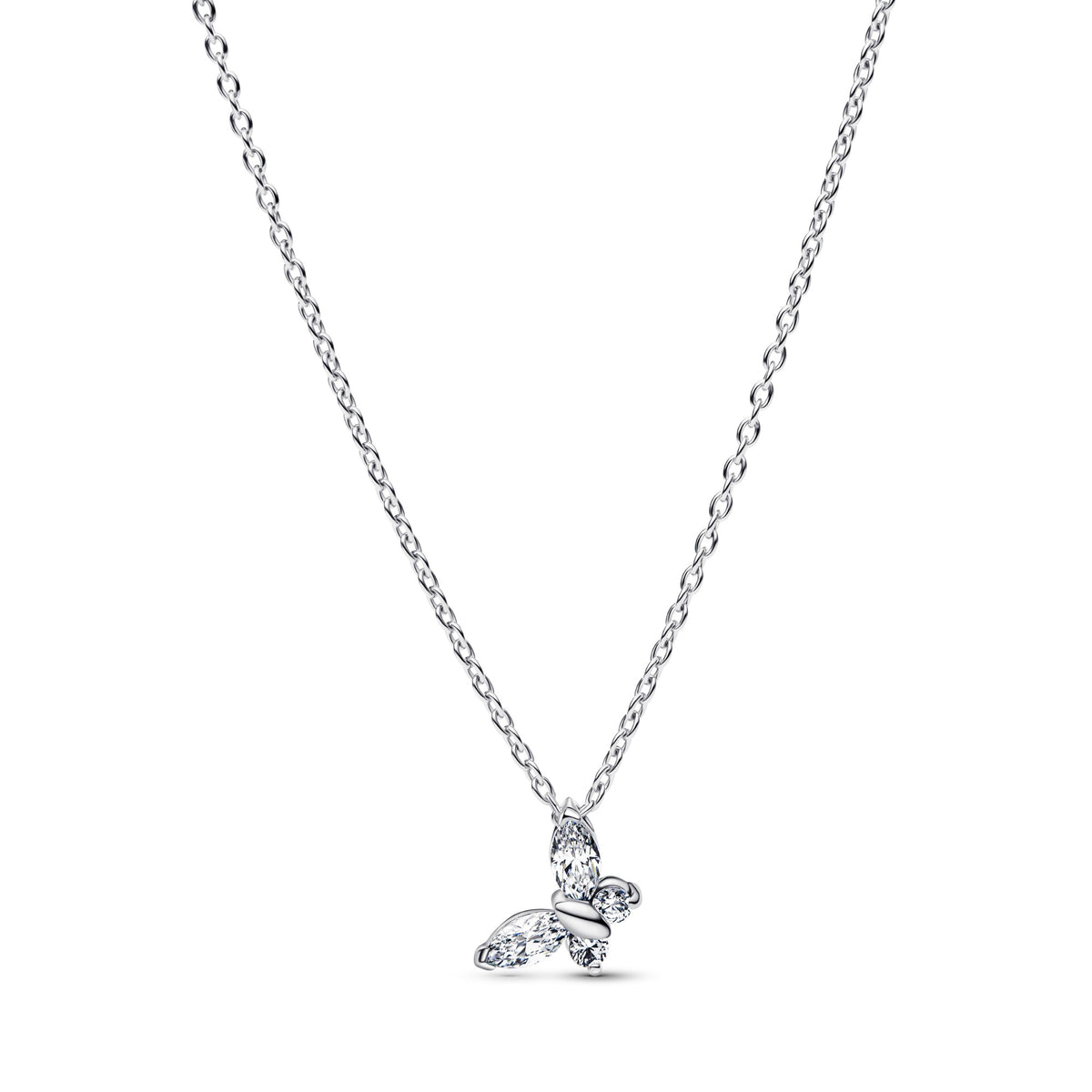 Pandora Ketting met vlinderhanger zilver